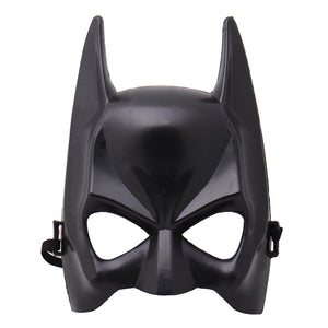 1Pcs Halloween Half Face  Batman Mask Black Masquerade Dressing  Party Masks Cosplay Mask Costume Supplies