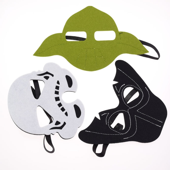 1PC Star Wars Darth Vader Yoda commando Christmas Superhero Halloween Costumes Cosplay Mask Kids Birthday Party DIY Gift 2017