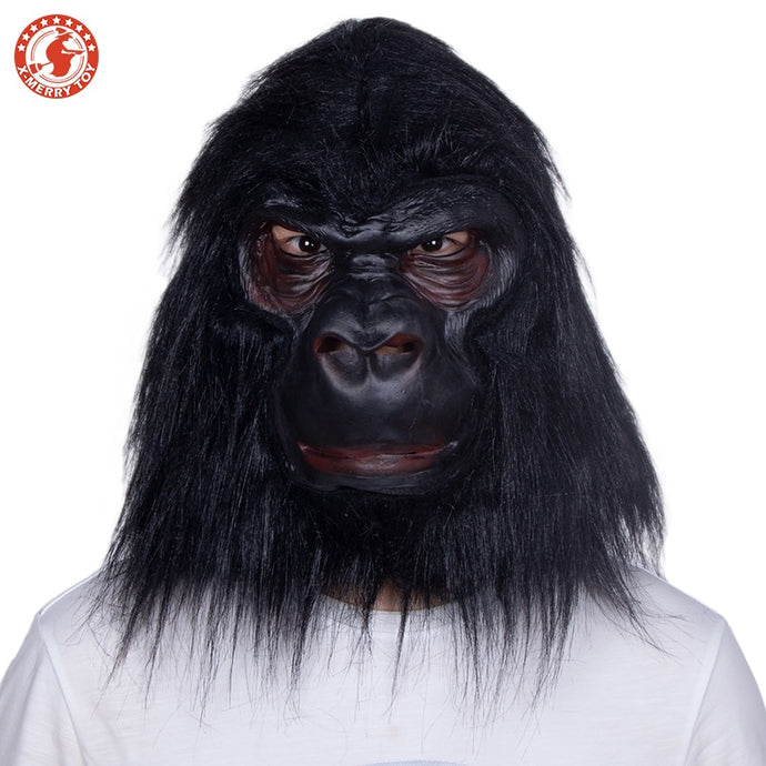 Adult Animal Chimp / Monkey / Ape Mask Fancy Dress Latex Mask Halloween Prop Monkey Mask