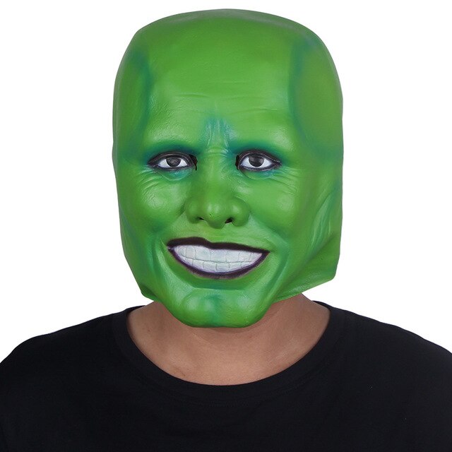 Halloween Party Cosplay Latex Mask Jim Carrey