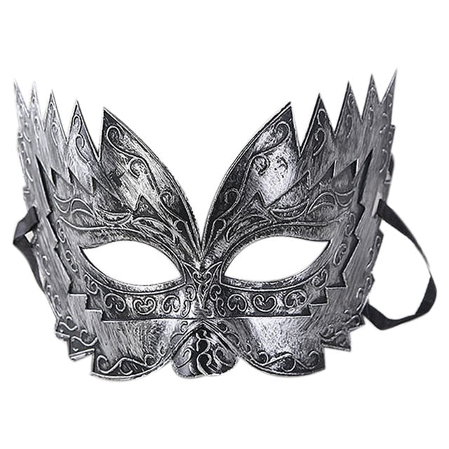 2018 Creative Men Vintage Jaggedly Engraved Eye Mask Venetian Masquerade Mask Prepare For Halloween Party Festival Dropshipping