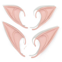 Load image into Gallery viewer, 1 Pair Elf Ears fairy Cosplay Accessories Latex Soft Prosthetic False Ear Halloween Party Masks Cos Mask