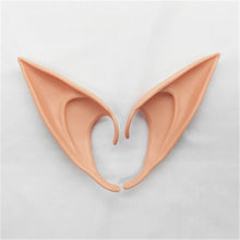 Load image into Gallery viewer, 1 Pair Elf Ears fairy Cosplay Accessories Latex Soft Prosthetic False Ear Halloween Party Masks Cos Mask