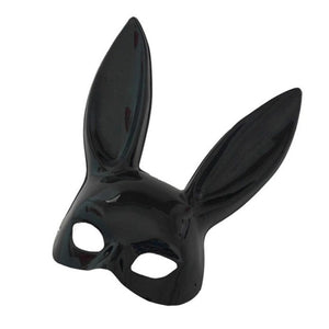 Hot Women Girl Sexy Rabbit Ears Mask Cute Bunny Long Ears Bondage Mask Halloween Masquerade Party KTV Cosplay Costume Props