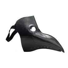 Load image into Gallery viewer, New plague doctor mask Beak Doctor Mask Long Nose Cosplay Fancy Mask Gothic Retro Rock Leather Halloween beak Mask