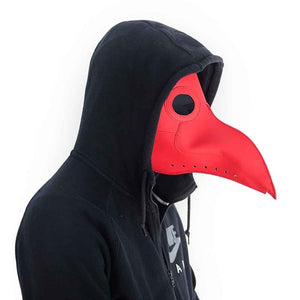 New plague doctor mask Beak Doctor Mask Long Nose Cosplay Fancy Mask Gothic Retro Rock Leather Halloween beak Mask