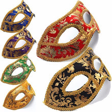 Load image into Gallery viewer, New Hot Sale Venetian Masquerade Fancy Dress Ball Eye Mask Party Halloween Costume Decorative Mask Party Supplies Accessories