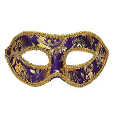 Load image into Gallery viewer, New Hot Sale Venetian Masquerade Fancy Dress Ball Eye Mask Party Halloween Costume Decorative Mask Party Supplies Accessories