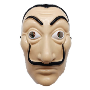 Dali Plastic Mask Paper House La Casa De Papel Cosplay Decoration Masquerade Halloween Funny Tools
