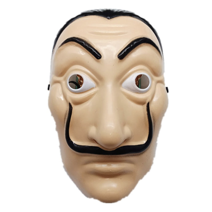 Dali Plastic Mask Paper House La Casa De Papel Cosplay Decoration Masquerade Halloween Funny Tools
