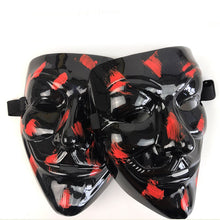 Load image into Gallery viewer, Party Masks V for Vendetta Mask Anonymous Guy Fawkes Fancy Adult Costume Accessory Party Cosplay Halloween Masks 2 Color Cheap